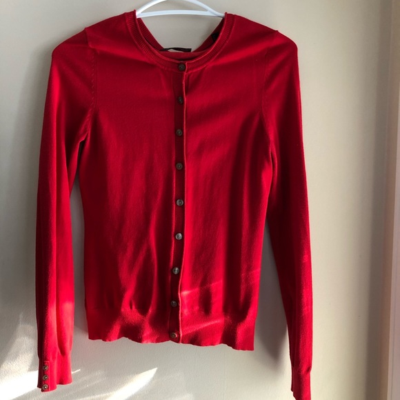 Mexx Sweaters - Mexx Cardigan Button Down Red